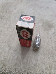 NOS CBS 6AV6 Vacuum tube