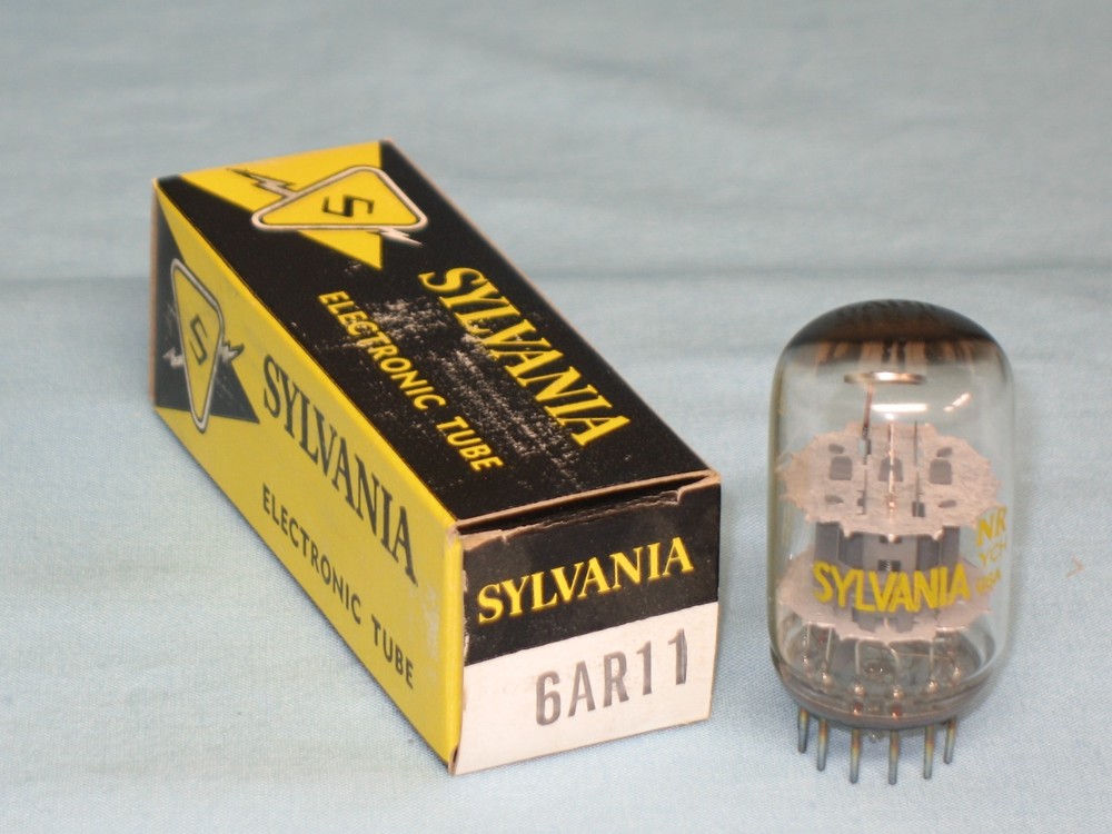 VACUUM TUBE ~ 6AR11 ~ SYLVANIA ~ 6AR11