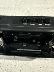 Realistic Cassette Tape Player Recorder CTR-22 Mic Built-in Speaker Untested