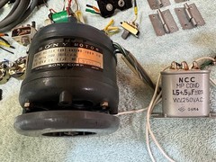 Sony 500A vintage tube reel to reel tape recorder player parts TC-500 300 Lot 2