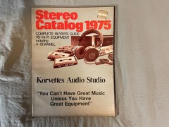 1975 Stereo Catalog Directory Buying Guide Magazine Hi-Fi Vintage Amps Tuners