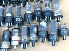Vintage Various Assorted Brands Vacuum Tubes Made in USA (Lot of 40)