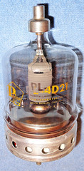 1 Penta Labs 4D21 aka 4-125A Vacuum Tube 125-Watt Tetrode with URANIUM GLASS