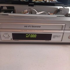 Sony SLV-N750 4-Head Hi-Fi Stereo VHS VCR Tested Working No Remote No Cables