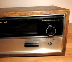 VTG Sansui RA-500 HiFi Reverb Amplifier Wood Case UNTESTED – Read Below.