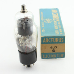 New Qty 1 NOS ARCTURUS 6J7G D Getter NOS Vintage Tube Made in USA Vintage 1966