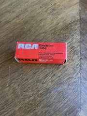 NOS RCA 12AT7/ECC81 Electron Tube Vacuum Tube NIB New Old Stock Made in USA