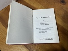 SAGA of the VACUUM TUBE by Gerald F. J. Tyne Deforest Audion Marconi 1977 HC 1ST