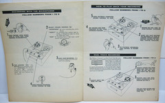 Webcor VISCOUNT Instruction Handbook for Hi-Fi Tape Recorder Model 2103