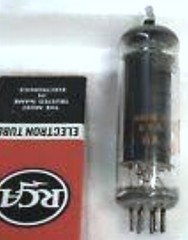 6CU5 TUBE RCA TESTED & BOXED VINTAGE COMMERCIAL SURPLUS