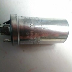 1 NOS CD Cornell 40 mfd @ 150v 20 mfd @ 150v 200 mfd @ 10v Can Style Capacitor