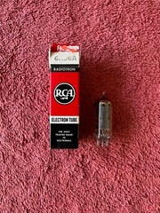 Vintage RCA 6AU6A Television Radio Tube Working Tested Strong