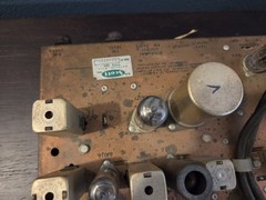 Vintage H.H. Scott 330-C Stereomaster AM/FM Tube Tuner FOR PARTS w/ Faceplate