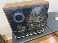 Akai X-1810 Reel-Reel Tape Recorder and 8-Track Cartridge Player