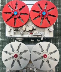 7” Silver Pioneer Tape Recorder Aluminum Roll For RT-707 909 85