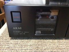 AKAI GX-9 Stereo Cassette Deck Top-of-the-Line 3-Head Closed Loop Dual Used