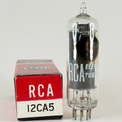 (1) Tested RCA 12CA5 Tube with Box Date Code KP 12CA5 Beam Power Tube
