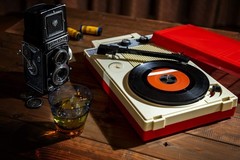 ANABAS GP-N3R audio Portable Record Player new free shipping