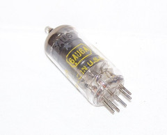 NOS Raytheon 6AU6A radio tube in original box,tested strong!,6AU6