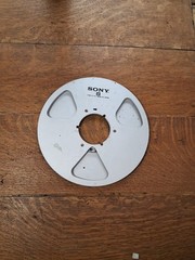Aluminum Sony Metal 7 Inch 7″ Reel to Reel 1/4″ Tape Take-Up Reel K94 8