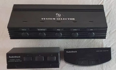 3 RCA switch boxes