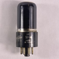 Majestic 6V6 Vacuum Tube Smoked Glass Tested Strong