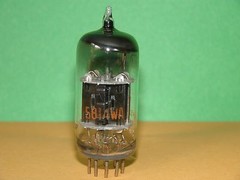 RCA 5814 WA Black Plate Vacuum Tube 1964 Balanced Results 1635/1710