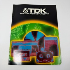TDK Recording Tape Brochure 1979 Brochure Ad Cassette Reel 8 Track USA Color