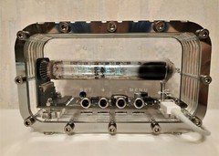 Adafruit Ice tube clock VFD IV-18 nixie tube clock steampunk desk clock vintage
