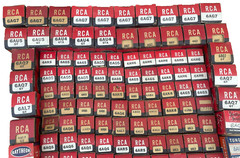 Vintage Boxed Various Brands Radio/TV Vacuum Tubes (Lot of 150)