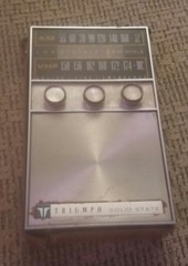 Vintage Triumph Model Solid State Multi-Band AM FM Radio Receiver ANTIQUE – old!