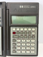 Hewlett Packard HP 28C Scientific Calculator – New Batteries – Tested – Working