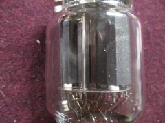 USN-CAHG 6336A tube Chatham Electronics Amplitrex Tests 100% and 110% gm.