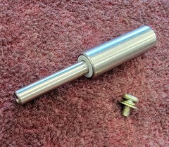 Tascam 38 Reel to Reel 5800298200 Guide Roller Shaft with White or Black Washer