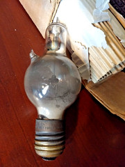 Vtg. Rare G. E. TUNGAR Bulb HD-195528 Orig Box UNTESTED 6 Ampere Rectifier Tube