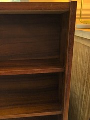 Sony Beta-Max Tape Shelf Rare Vintage Wood. Great Condition.