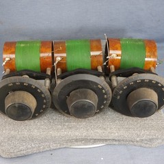 1920s Freed Eismann AM Band TRF Tuning Coil Assemblies 1 Antenna & Two RF Coils