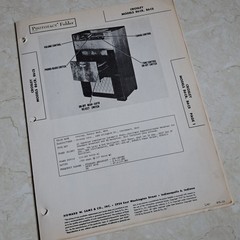 Crosley Manual 86CR 86CS 1947 Photofact Folder Illustrated Service Repair