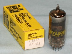 VACUUM TUBE ~ 6EH7 / EF183 ~ SYLVANIA ~ 6EH7 / EF183
