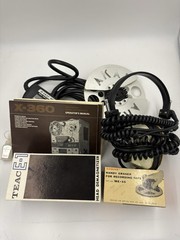 Vintage AKAI X-360 Maintenance, Accessories, Ephemera – Eraser, Demag, Remote