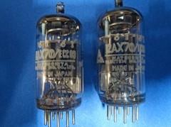 12AX7 ECC83 Matsushita Japan Preamp Tubes. *PAIR* Matching codes. Strong