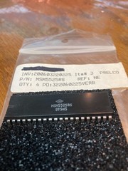 NOS OKI MSM5525RS Vintage stereo Display driver, MCS 3125, Onkyo