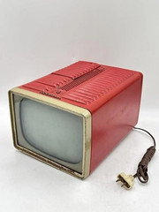 Vtg 1956 RCA Victor 8-PT-7030 Television with Stand; Powers On