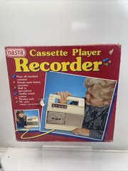 New 1988 Nasta TAKE-A-LONG Portable Cassette Player Recorder Tape Boom Box