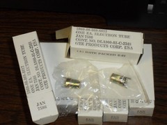 25 each 7586 Tubes JAN SYLVANIA NOS Nuvistor Microphone Vacuum Tube lot of 25