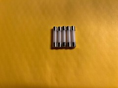 (5)COOL BLUE 8V-FROSTED LED DIAL LAMPS/Marantz MR230 MR235 MR250 /No Hot Spots!