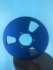 Burlington Recording 1/2″ X 10.5″ BLUE NAB METAL REEL RTM RMG ATR CAPTURE NEW