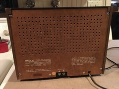 Sony Fidelity sound Radio AM/FM , 2 band transistor