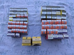 (74) Sylvania/GE/RCA/Amperex/Tung-Sol Electronic Tubes NOS