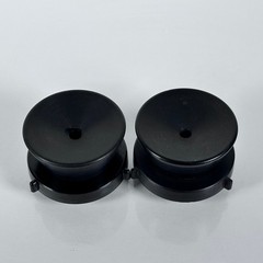 Vintage Ampex Hub Adapter Pair NAB for Reel to Reel for 350/251/440